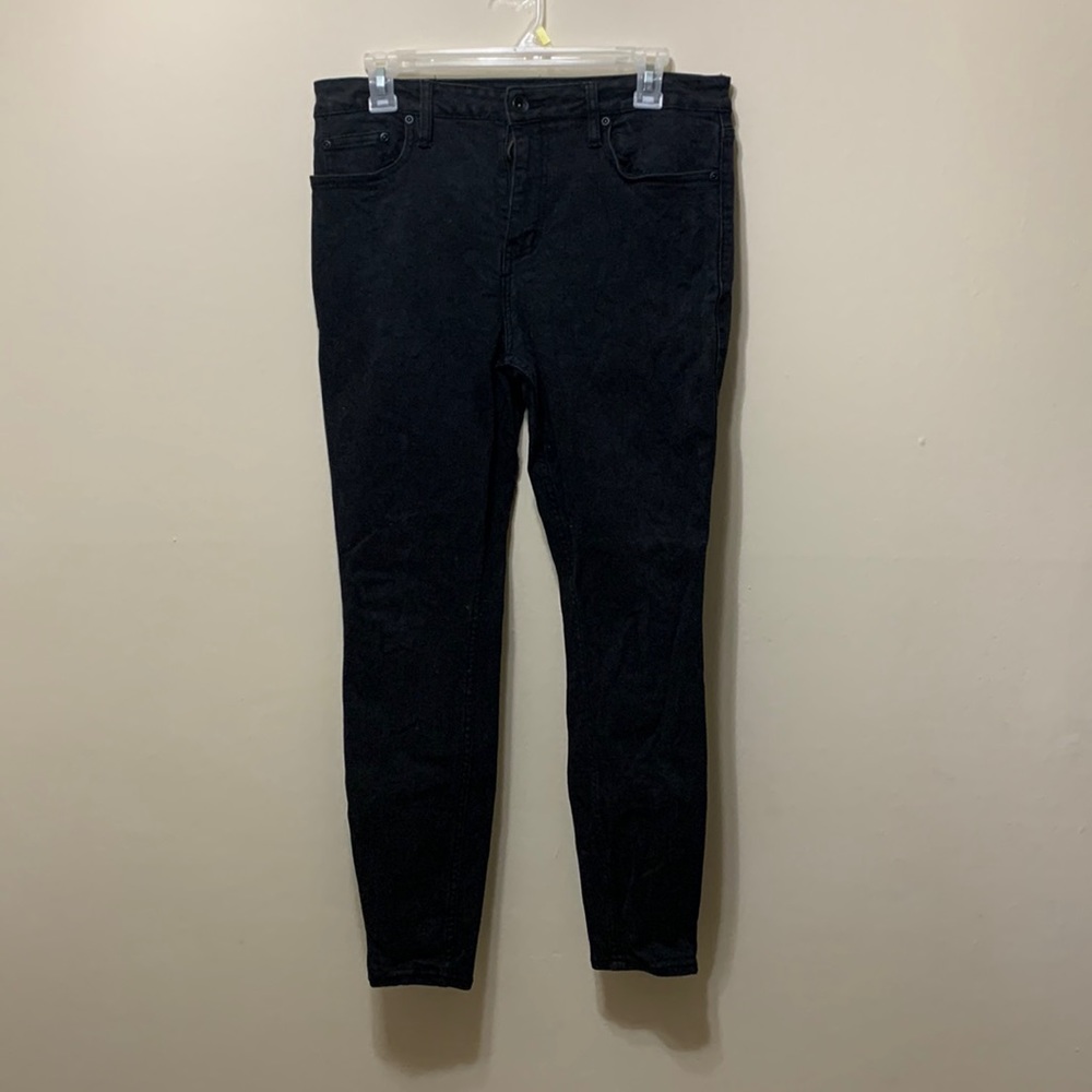 Blackheart skinny black jeans from hot topic